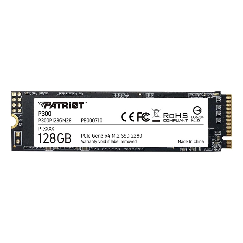 Изображение товара SSD накопитель Patriot P300 128 ГБ (P300P128GM28) Изображение товара SSD накопитель Patriot P300 128 ГБ (P300P128GM28)