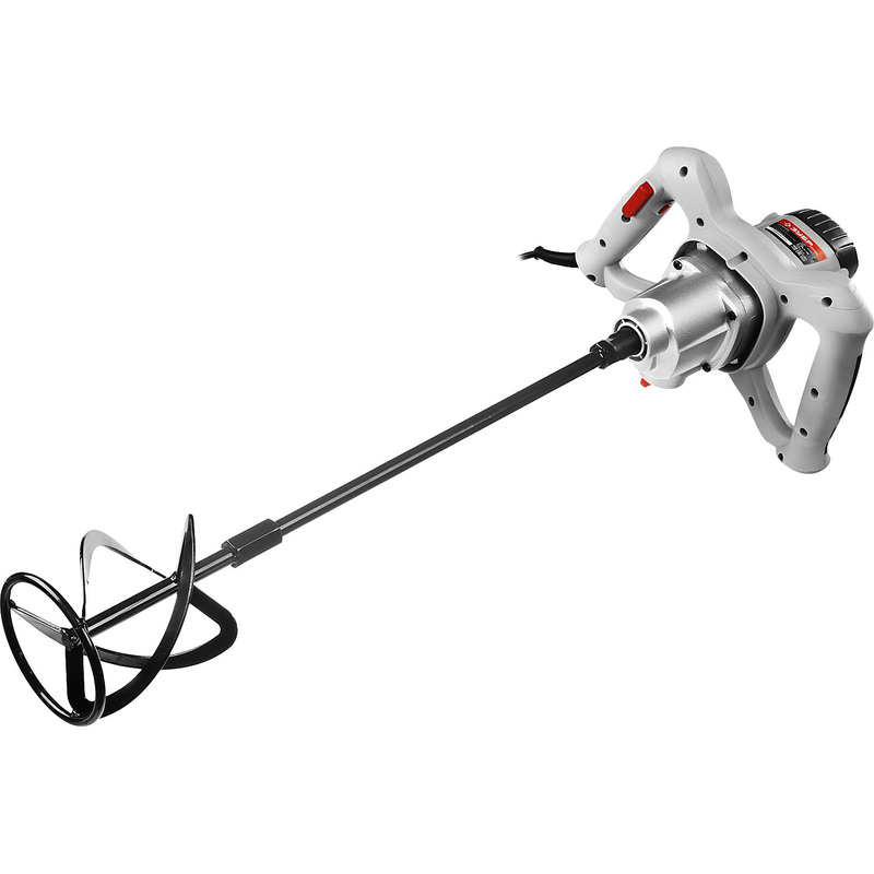 Изображение товара Дрель-миксер Зубр МР-1050-1 мощностью 1050 Вт, 2 скорости, резьбовой патрон