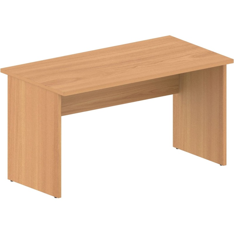 Изображение товара Стол прямой Комус Мебель Easy One 908864 из ЛДСП груша ароза 1400х730х743 мм