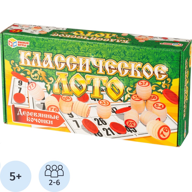 Изображение товара Настольная игра Умные игры Лото