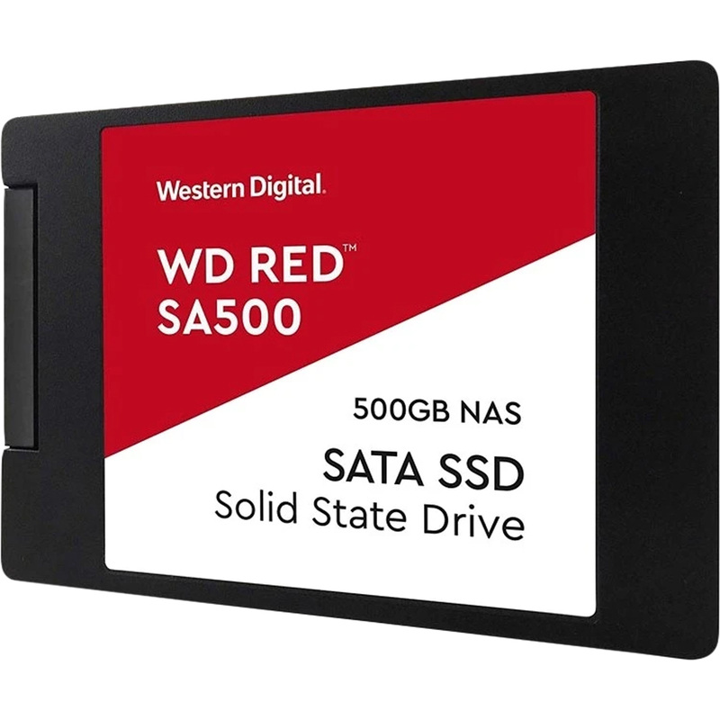 Изображение товара SSD накопитель Western Digital Red SA500 500 ГБ SATA 3.0 TLC