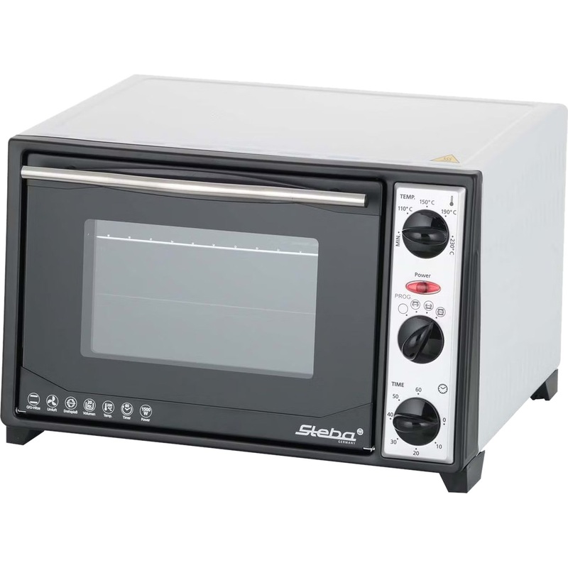 Изображение товара Мини-печь Steba KB 27 мощность 1500 Вт объем 20 л конвекция гриль вертел