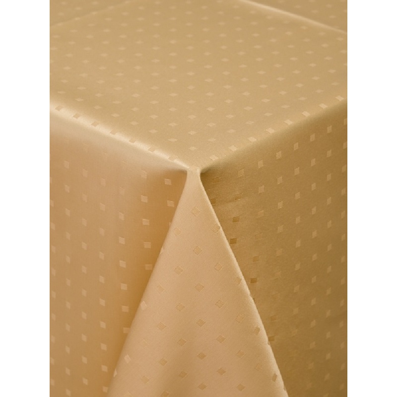 Изображение товара Скатерть журавинка 145x145 см бежевая