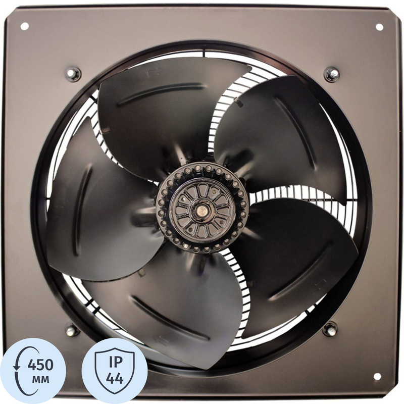 Изображение товара Вентилятор приточно-вытяжной осевой ESQ YWF4D-450B-B0