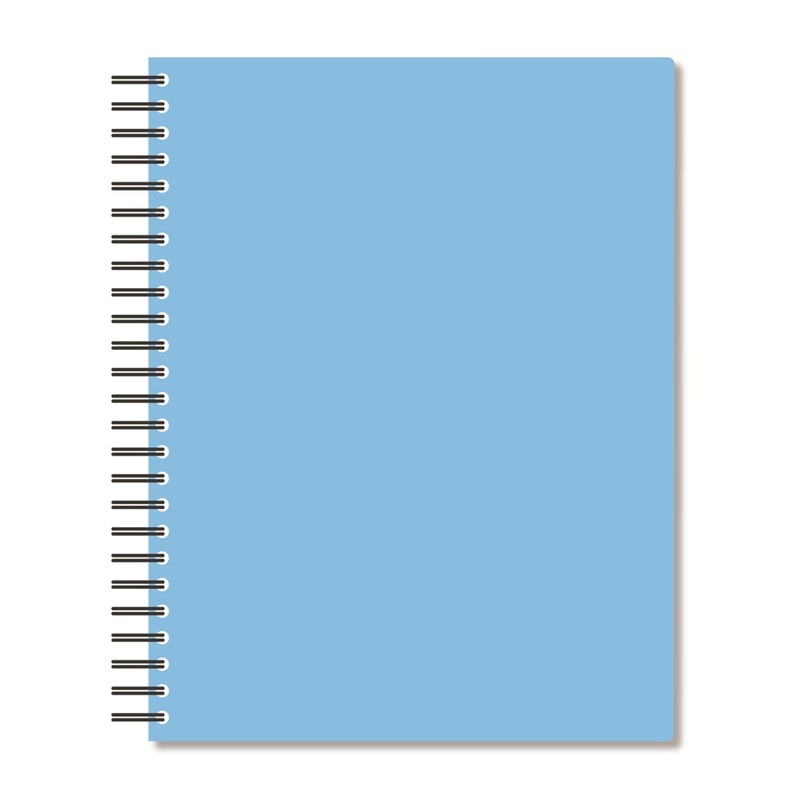 Изображение товара Бизнес-тетрадь Attache Bright colours A5 96 листов голубая в клетку на спирали