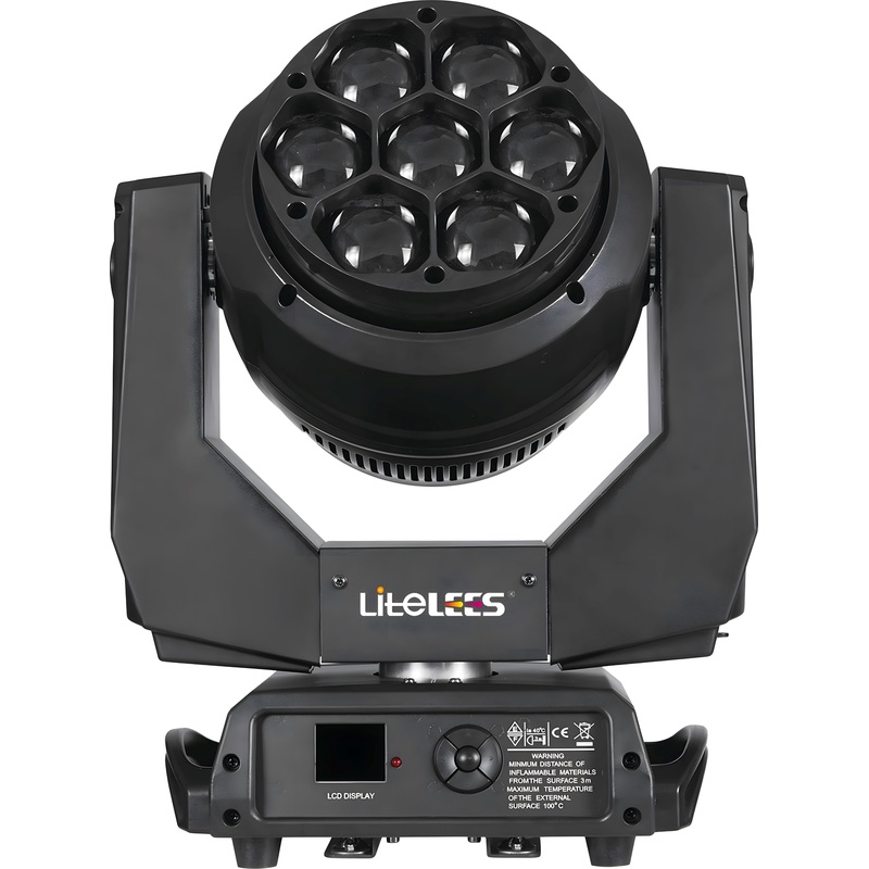 Изображение товара Профессиональная световая голова Litelees Wash Big-Eye L4007 R 350 Вт с эффектами и управлением DMX