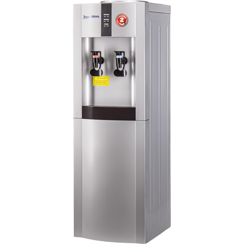 Изображение товара Кулер для воды Aqua Work 16LR с нагревом и охлаждением серебристый