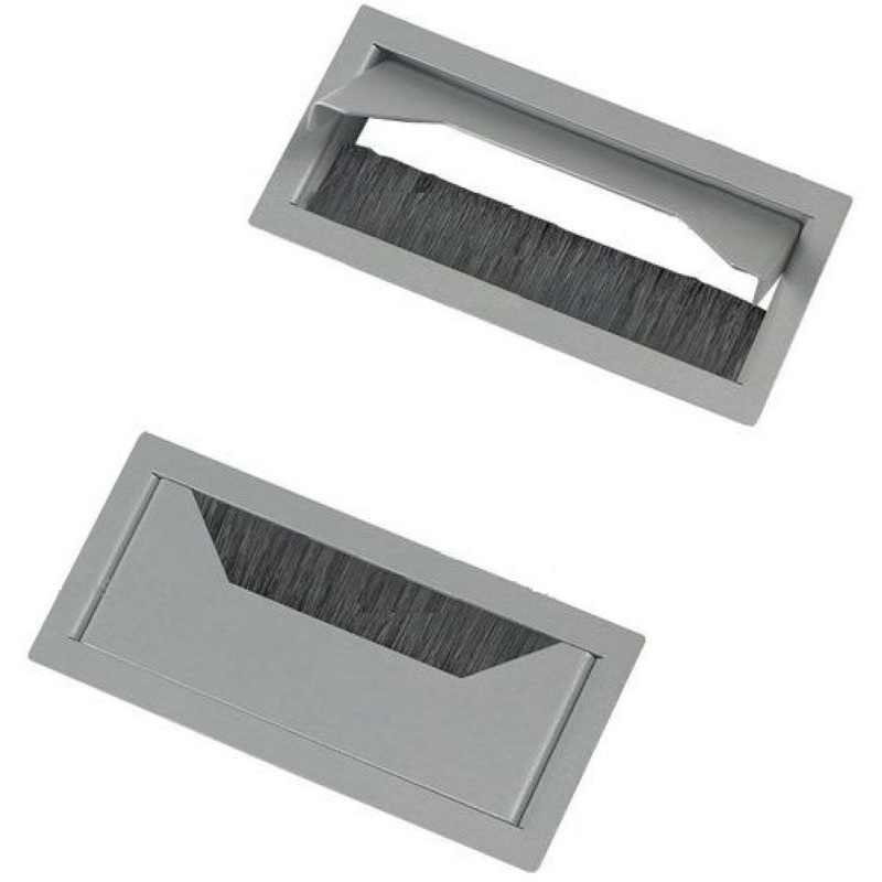 Изображение товара ZS 160 заглушка кабель канала серого цвета 160x80x27 мм