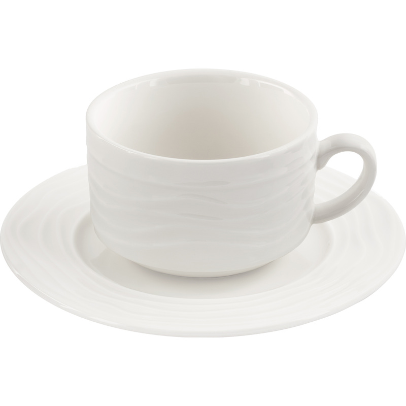 Изображение товара Чайная пара Nadoba Aurora фарфоровая 200 мл для горячих напитков