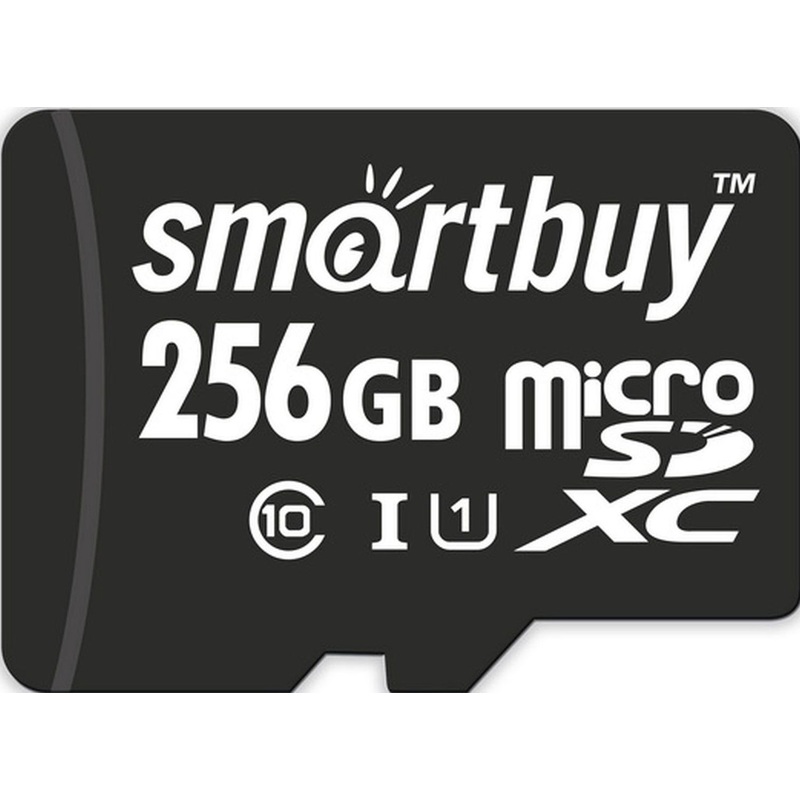 Изображение товара Карта памяти 256 ГБ microSDXC SmartBuy Class 10 UHS-I SB256GBSDCL10-01