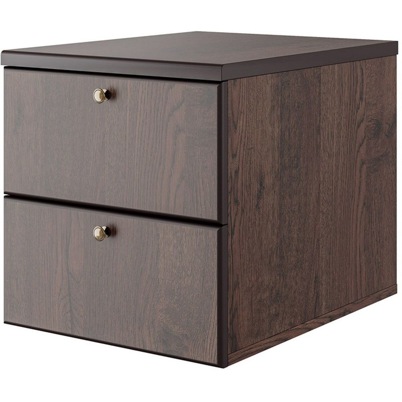 Изображение товара Подвесная тумба Capital CPT1730304 с двумя ящиками и центральным замком, дуб апрельский Изображение товара Подвесная тумба Capital CPT1730304 с двумя ящиками и центральным замком, дуб апрельский