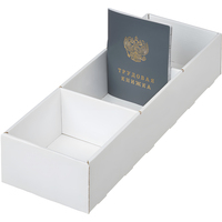 Картотека для трудовых книжек Attache А6 на 70 книжек (340x100x65 мм  открытая)