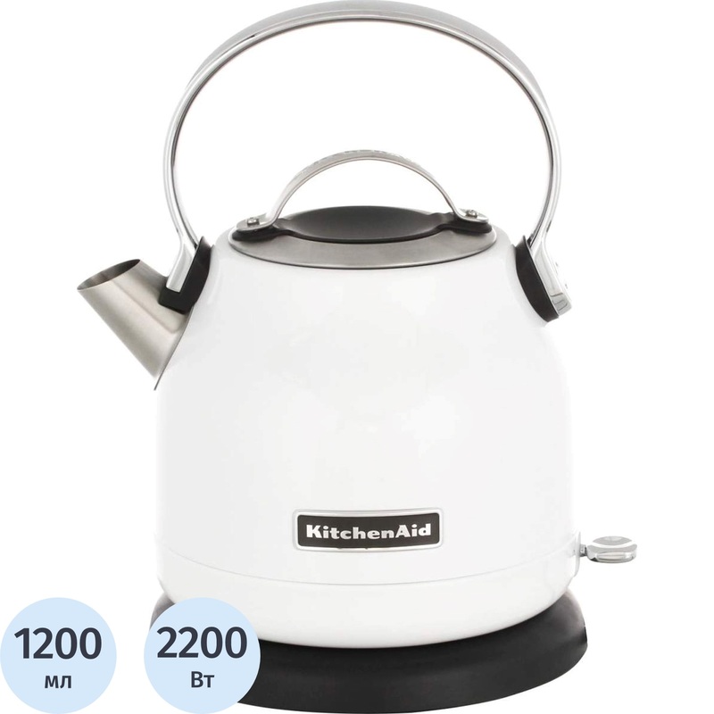 Изображение товара Чайник электрический KitchenAid 5KEK1222EWH белый