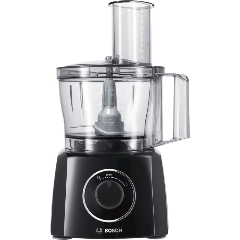 Изображение товара Кухонный комбайн Bosch MCM3201B мощностью 800 Вт с 7 насадками Изображение товара Кухонный комбайн Bosch MCM3201B мощностью 800 Вт с 7 насадками