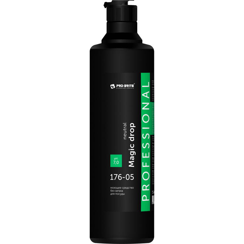 Изображение товара Средство для мытья посуды Pro-Brite Magic Drop Neutral 0.5 л без запаха