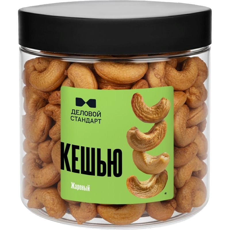 Изображение товара Жареный кешью Деловой Стандарт 250 г - полезный перекус
