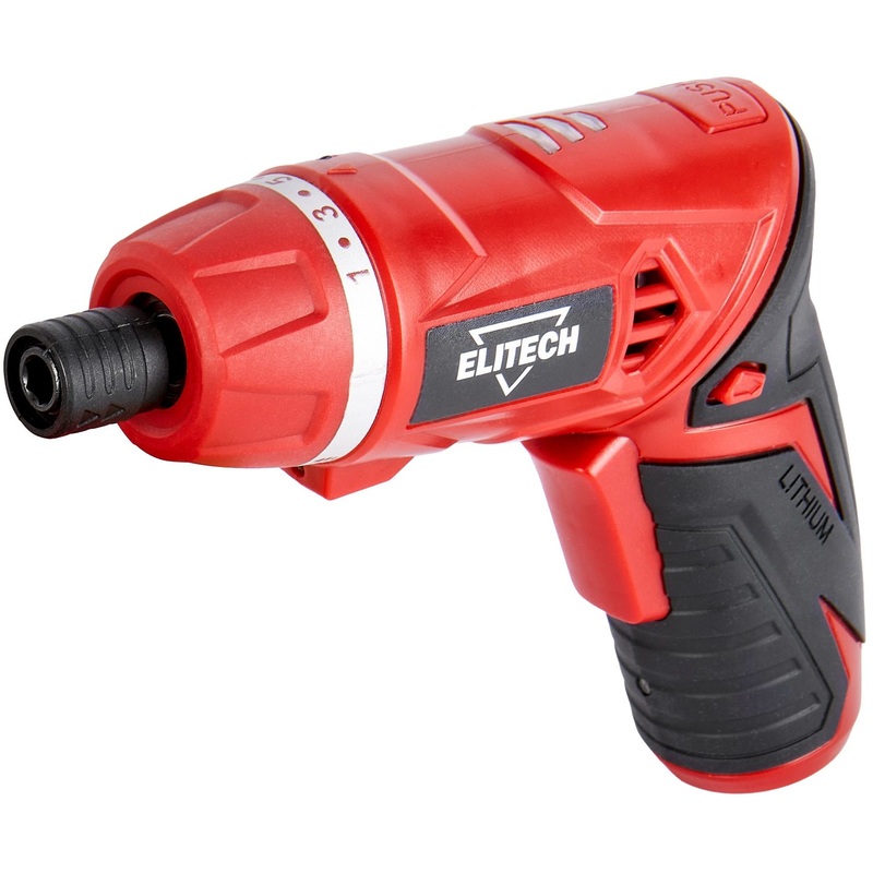 Изображение товара Отвёртка аккумуляторная Elitech ДМ ША 036Л (E2201.024.01, 204024)