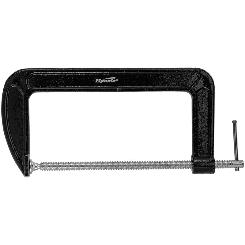 Изображение товара Струбцина G-образная 300 мм Sparta идеальна для фиксации