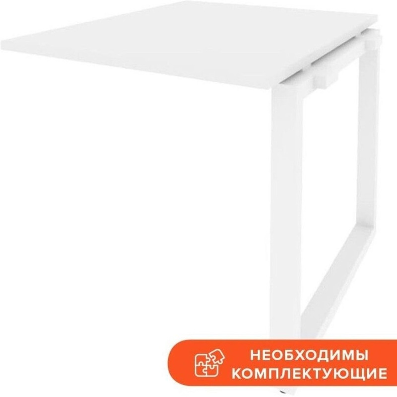 Изображение товара Элемент стола для переговоров Onix-O O.MO-NPRG-0 белый бриллиант