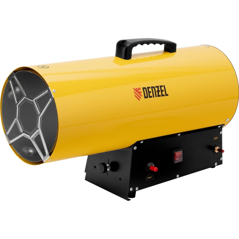 Изображение товара Пушка тепловая газовая Denzel GHG-50 мощность 50 кВт для обогрева помещений