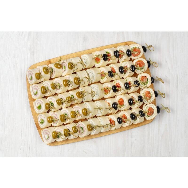 Изображение товара Фуршетный сет Ассорти рулетов с рыбой, брынзой и ветчиной для 3-5 персон