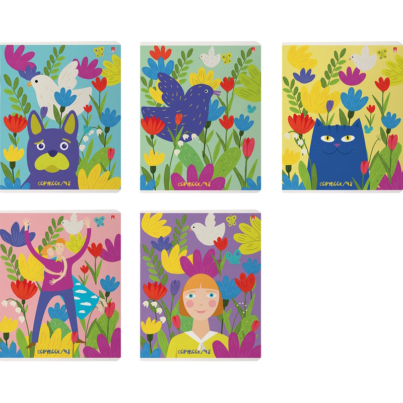 Изображение товара Альт А5 Тетрадь 48листов в клетку Soft Touch для учебы и записей