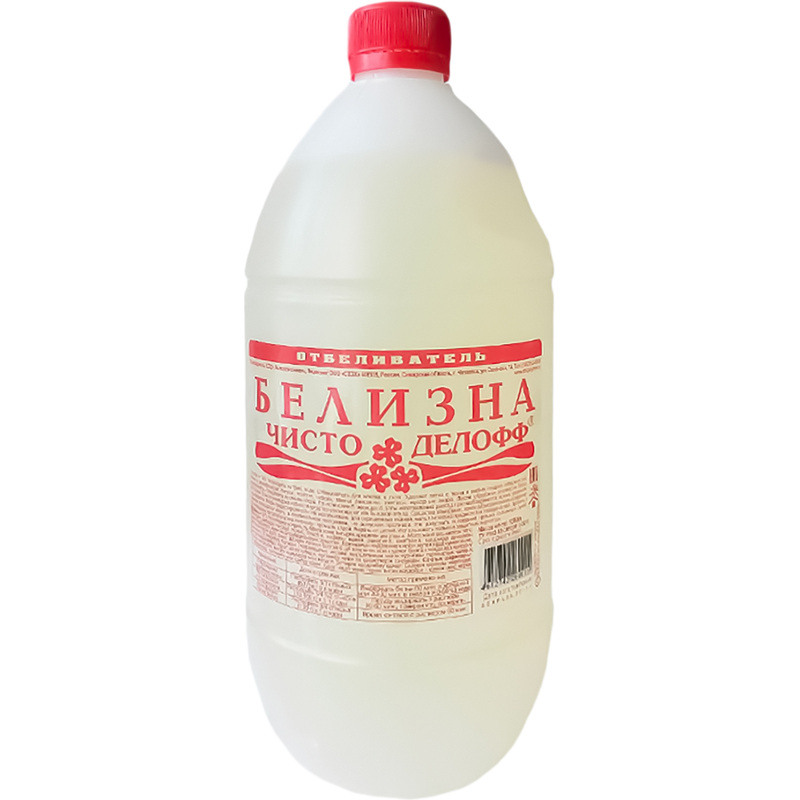 Изображение товара Отбеливатель Чистоделофф Белизна 1 л для белого белья и дезинфекции