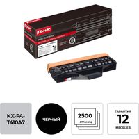 Картридж лазерный Комус KX-FAT410A7 для Panasonic черный совместимый