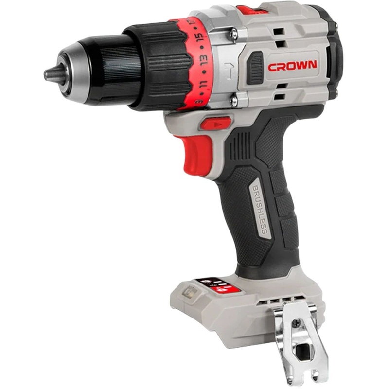 Изображение товара Аккумуляторная дрель-шуруповёрт Crown CT21127HMX 20V ударная профессиональная