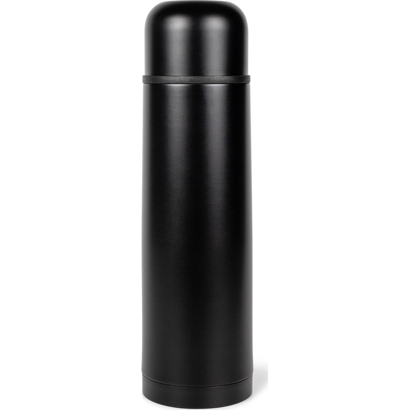 Изображение товара Термос Relaxika 101 1 л черный нержавеющая сталь вакуумная изоляция BPA Free