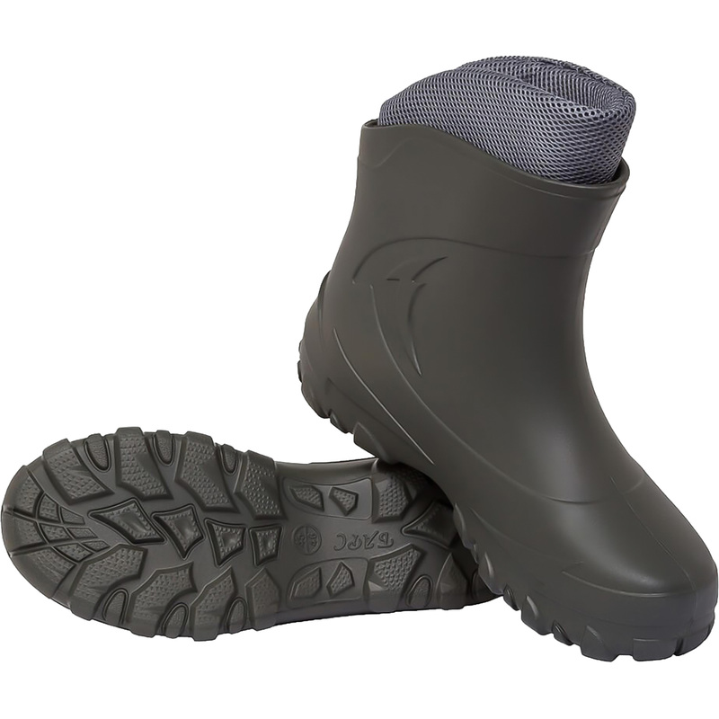 Изображение товара Полусапоги рабочие ЭВА утеплённые с вкладным чулком чёрные размер 41-42