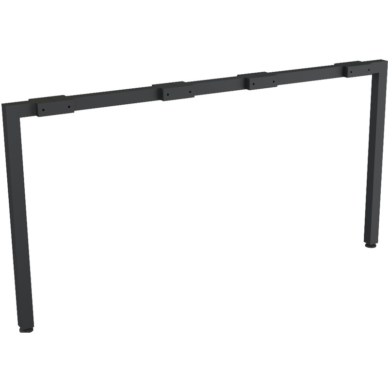 Изображение товара Промежуточная опора Steel 11104 для двойного бенча антрацит 1430х40х725 мм