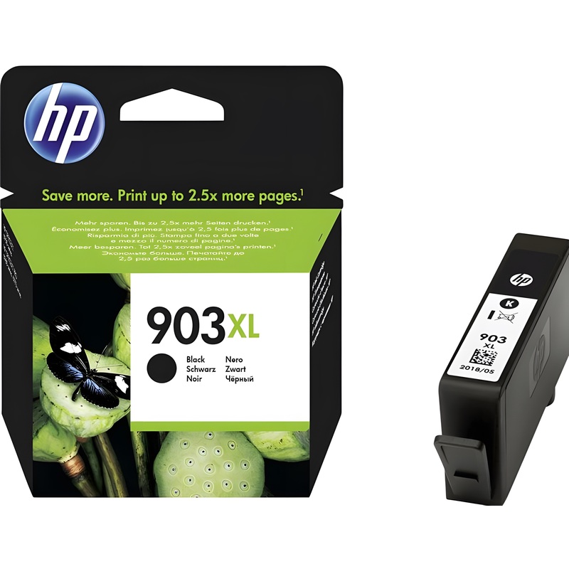 Изображение товара Картридж струйный HP 903XL T6M15AE черный оригинальный повышенной емкости