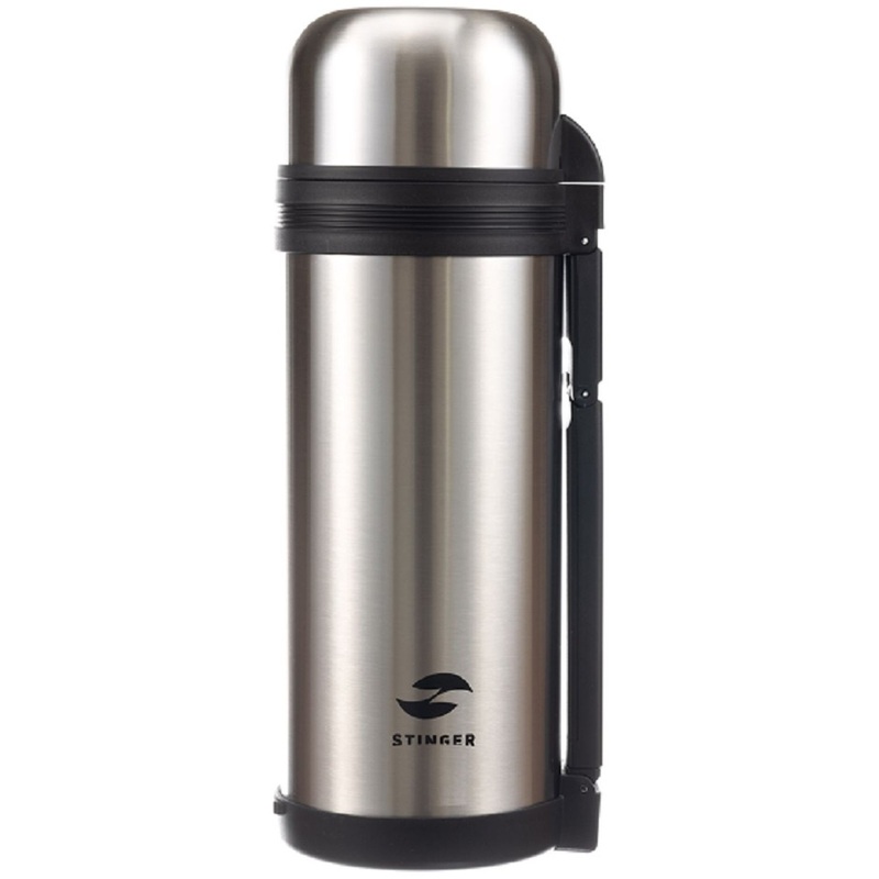 Изображение товара Термос Stinger 1.5 л серебристый для горячих и холодных напитков