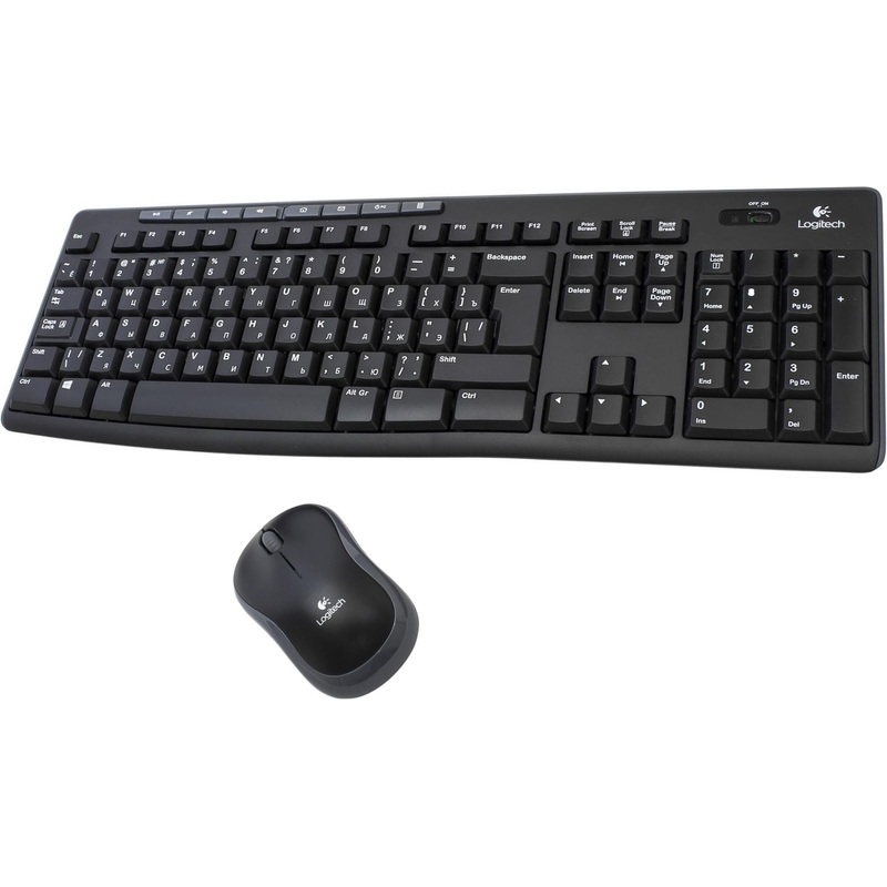 Изображение товара Беспроводной комплект клавиатура и мышь Logitech MK270 1000dpi 12 мес. гарантия