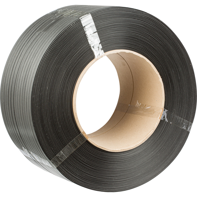 Изображение товара Полипропиленовая стреппинг лента серая 12х0.7 мм 2000 м для закрепления грузов