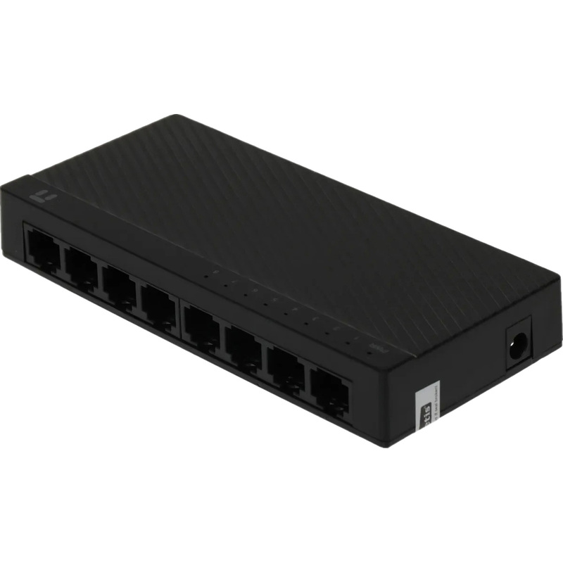 Изображение товара Коммутатор Netis ST3108C неуправляемый 8 портов LAN 100 Мбит/с пластик чёрный