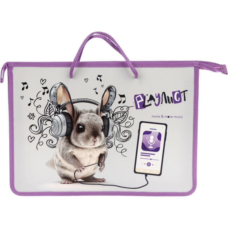 Изображение товара Папка для тетрадей Оникс Шиншилла А4 с 1 отделением