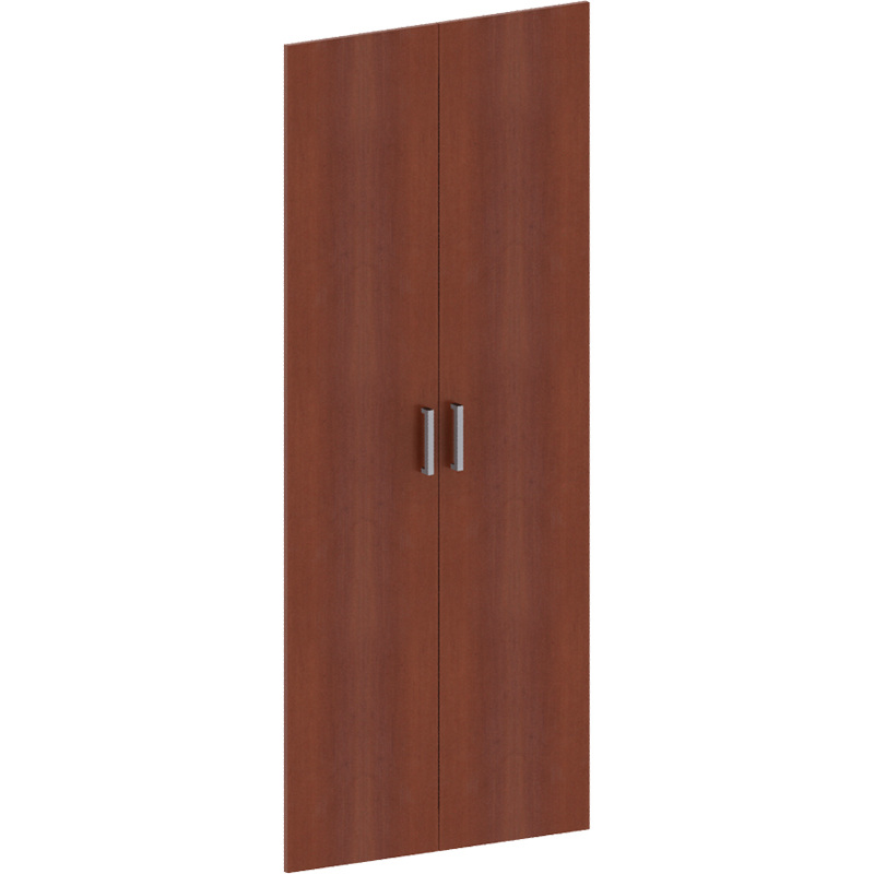 Изображение товара Дверь Комус Мебель Сатурн-Д яблоня (794x16x1916 мм, 2 штуки в упаковке)