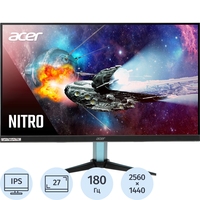 Монитор 27" Acer Nitro VG271UM3bmiipx чёрный (UM.HV1CD.301)