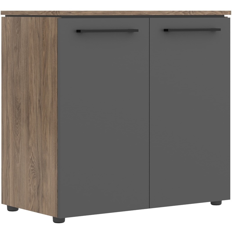 Изображение товара Шкаф для документов Morris Trend MLC 85.1 антрацит/кария пальмира 854х423х821 мм