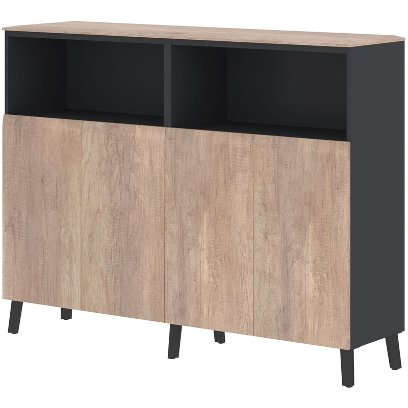 Изображение товара Греденция Jay JMGR 1745 дуб каньон/антрацит 1706х452х1305 мм