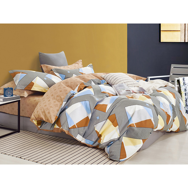 Изображение товара Комплект постельного белья Cleo Satin de Luxe евро сатин 50x70/70x70 см