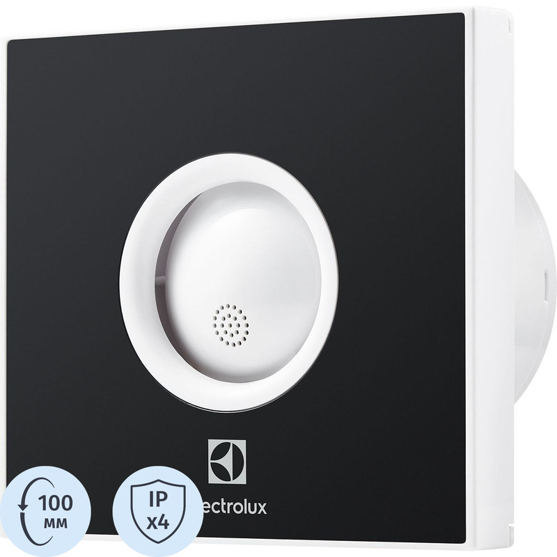 Изображение товара Вентилятор осевой Electrolux Rainbow EAFR-100 dark мощный и тихий
