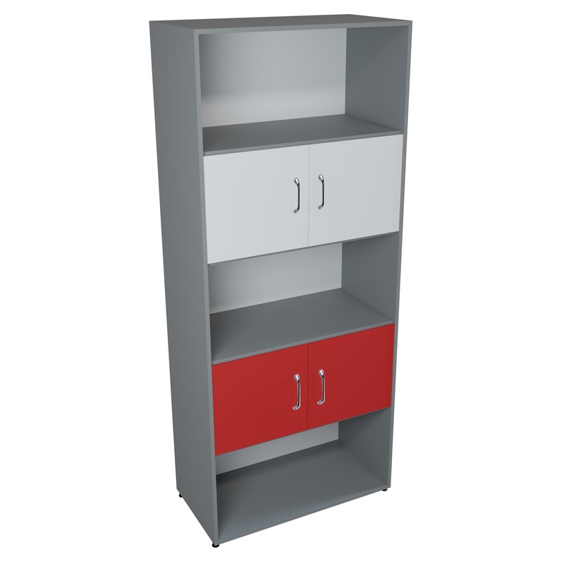 Изображение товара Шкаф полуоткрытый Точка Роста ТР3 широкий для учебных пособий