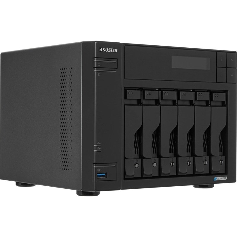 Изображение товара Сетевое хранилище (NAS) Asus Lockerstor AS6706 (90IX01N1-BW3S60)