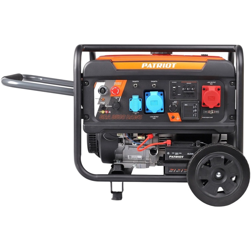 Изображение товара Генератор бензиновый Patriot GRA 8500DAWS с блоком автоматики