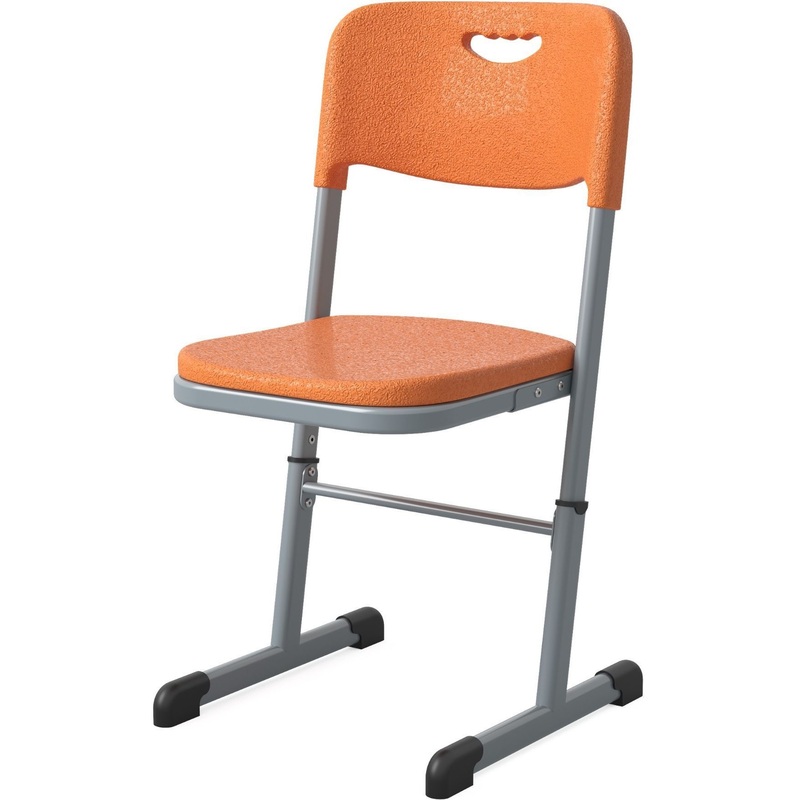 Изображение товара Стул ученический Аспект оранжевый/серый регулируемый рост 4-6 и 5-7