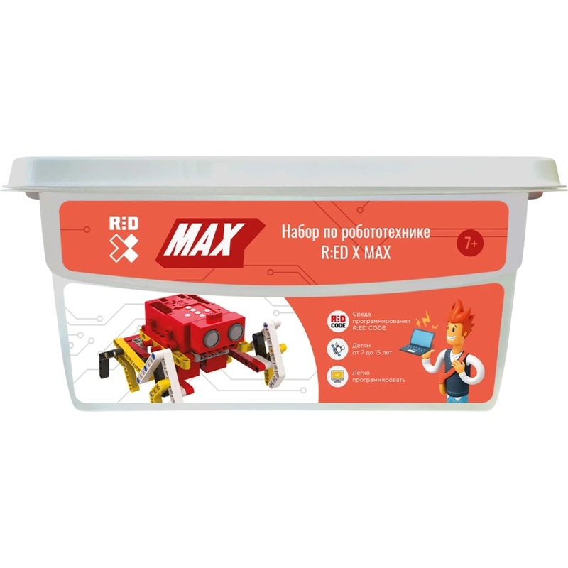 Изображение товара Робототехнический набор R:ED X MAX для детей от 5 лет с программным обеспечением