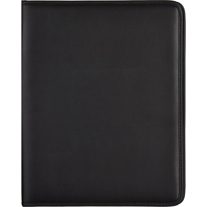 Изображение товара Сумка-папка деловая Алекс из искусственной кожи черного цвета (148и/чер)